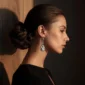 925 Sterling Silver Teardrop Earrings - Pic Two