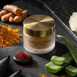 Turmeric and Saffron Glow Face Pack - One